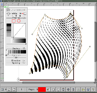 New engraver tool panel